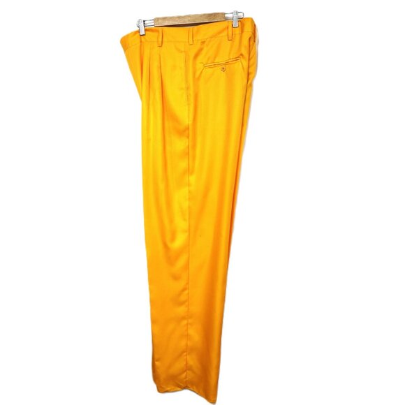 Zoot Suit Yellow Gold Vintage Y2K The Mask XL EUC - Picture 4 of 15